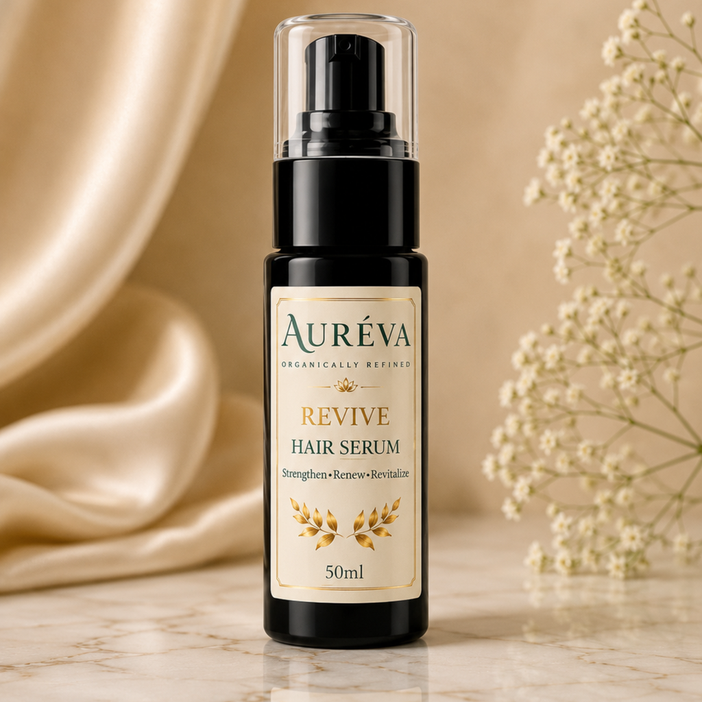 Auréva Coconut Hair Serum – Hydrating & Softening Hair Serum for Dry, Frizzy Hair