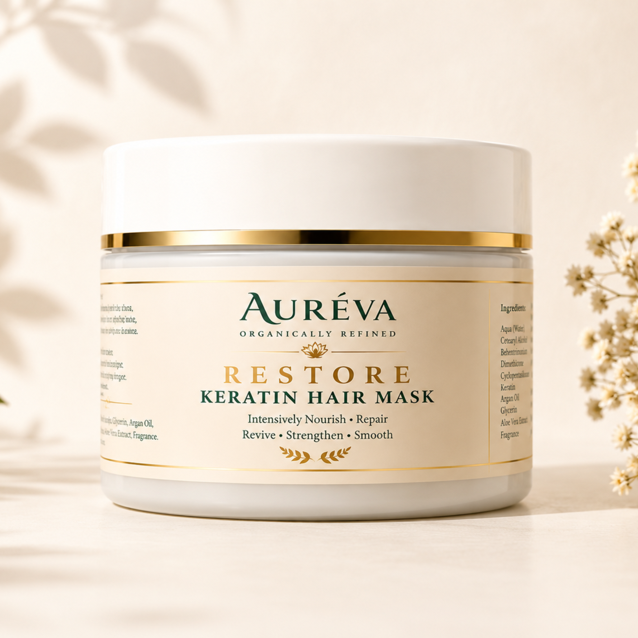 Aureva Intense Hair Repair Keratin Mask